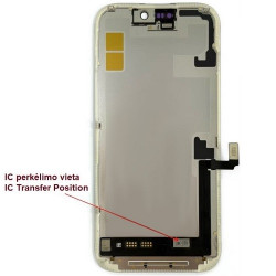 Ekranas skirtas iPhone 17, LTPO Soft OLED, 120Hz