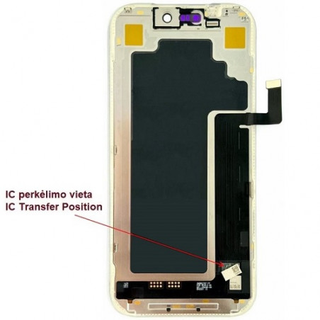 Ekranas skirtas iPhone 17 Pro, LTPO Soft OLED, 120Hz