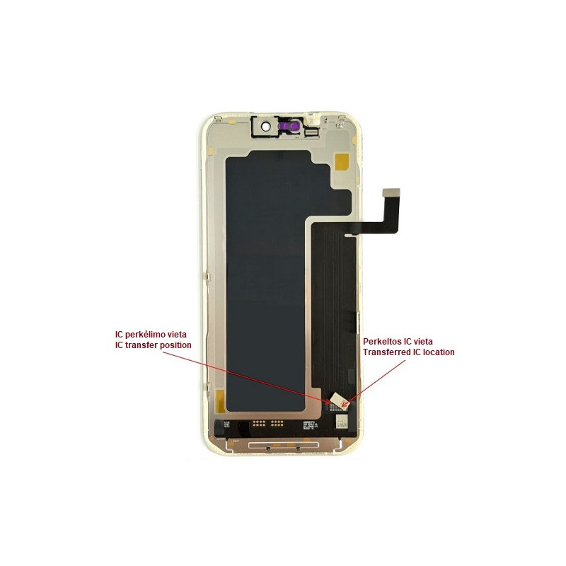 Ekranas skirtas iPhone 17 Pro Max, LTPO Soft OLED, 120Hz