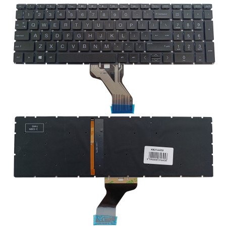 Klaviatūra HP Pavilion 15-CX, 15-DS, su pašvietimu, US